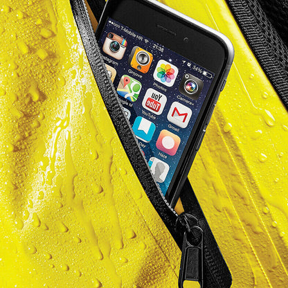 Yellow-Black - Lifestyle - Quadra Submerge 25 Litre Waterproof Backpack-Rucksack (Pack Of 2)