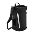 Black-Black - Front - Quadra Submerge 25 Litre Waterproof Backpack-Rucksack (Pack of 2)