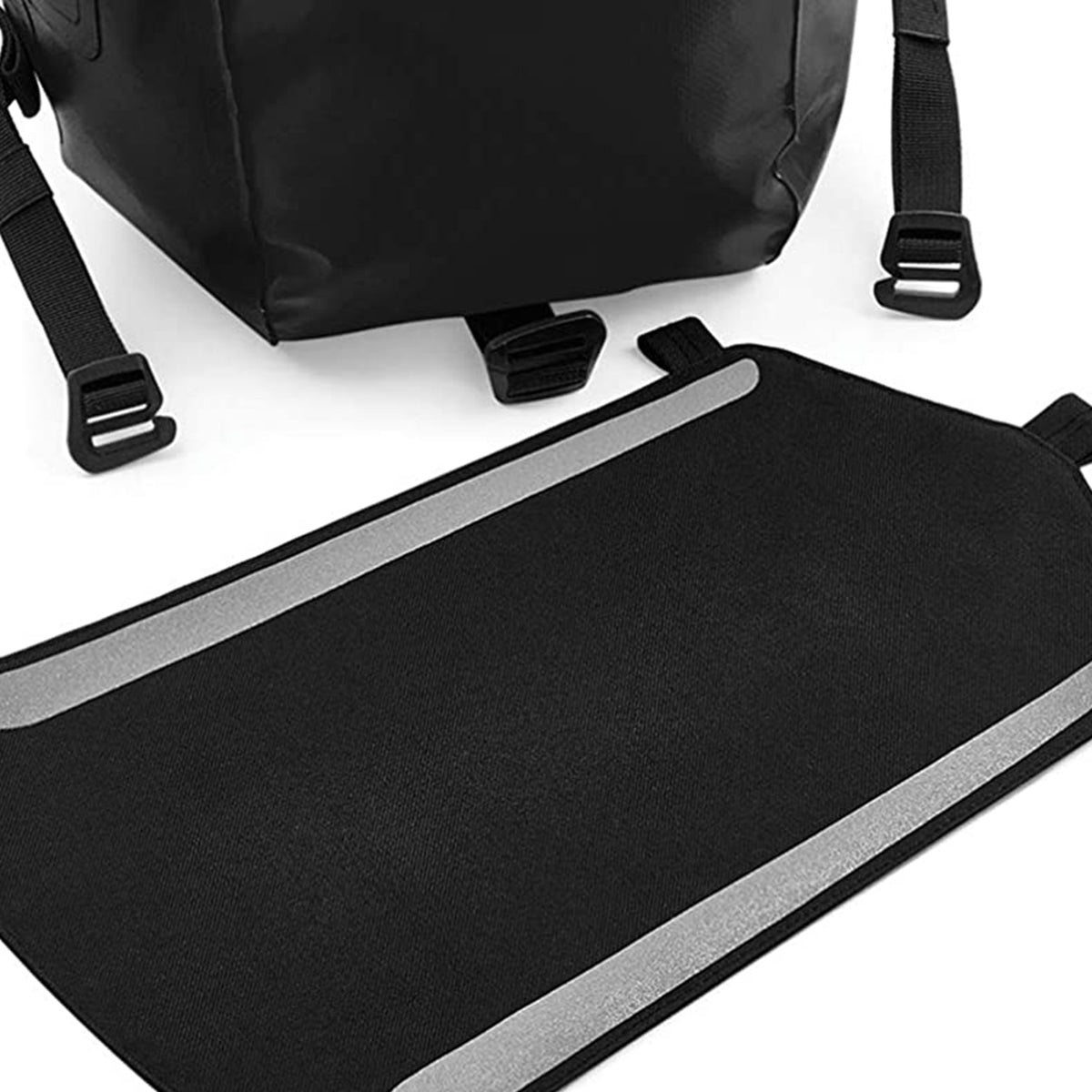 Black-Black - Pack Shot - Quadra Submerge 25 Litre Waterproof Backpack-Rucksack (Pack Of 2)