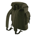 Military Green-Tan - Back - Bagbase Urban Explorer Backpack-Rucksack Bag (Pack of 2)