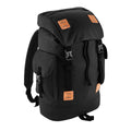 Black-Tan - Front - Bagbase Urban Explorer Backpack-Rucksack Bag (Pack of 2)