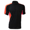 Black-Red - Front - Gamegear® Cooltex Active Mens Short Sleeve Polo Shirt