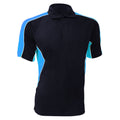 Navy-Light Blue - Front - Gamegear® Cooltex Active Mens Short Sleeve Polo Shirt