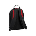 Black-Classic Red-White - Front - Bagbase Teamwear Backpack - Rucksack (21 Litres) (Pack of 2)