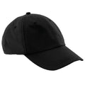 Black - Front - Beechfield Unisex Outdoor Waterproof 6 Panel Baseball Cap (Pack of 2)