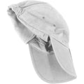 White - Side - Result Unisex Headwear Folding Legionnaire Hat - Cap (Pack of 2)