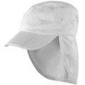 White - Front - Result Unisex Headwear Folding Legionnaire Hat - Cap (Pack of 2)