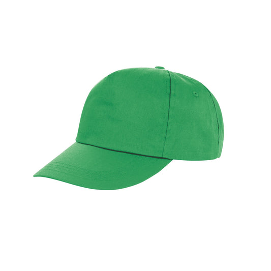 Apple - Front - Result Unisex Core Houston 5 Panel Printers Baseball Cap (Pack Of 2)