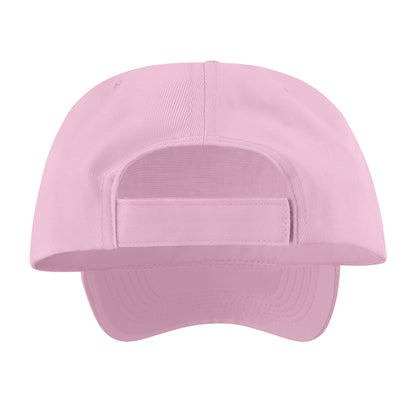 Pink - Back - Result Unisex Core Houston 5 Panel Printers Baseball Cap (Pack Of 2)