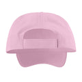 Pink - Back - Result Unisex Core Houston 5 Panel Printers Baseball Cap (Pack of 2)