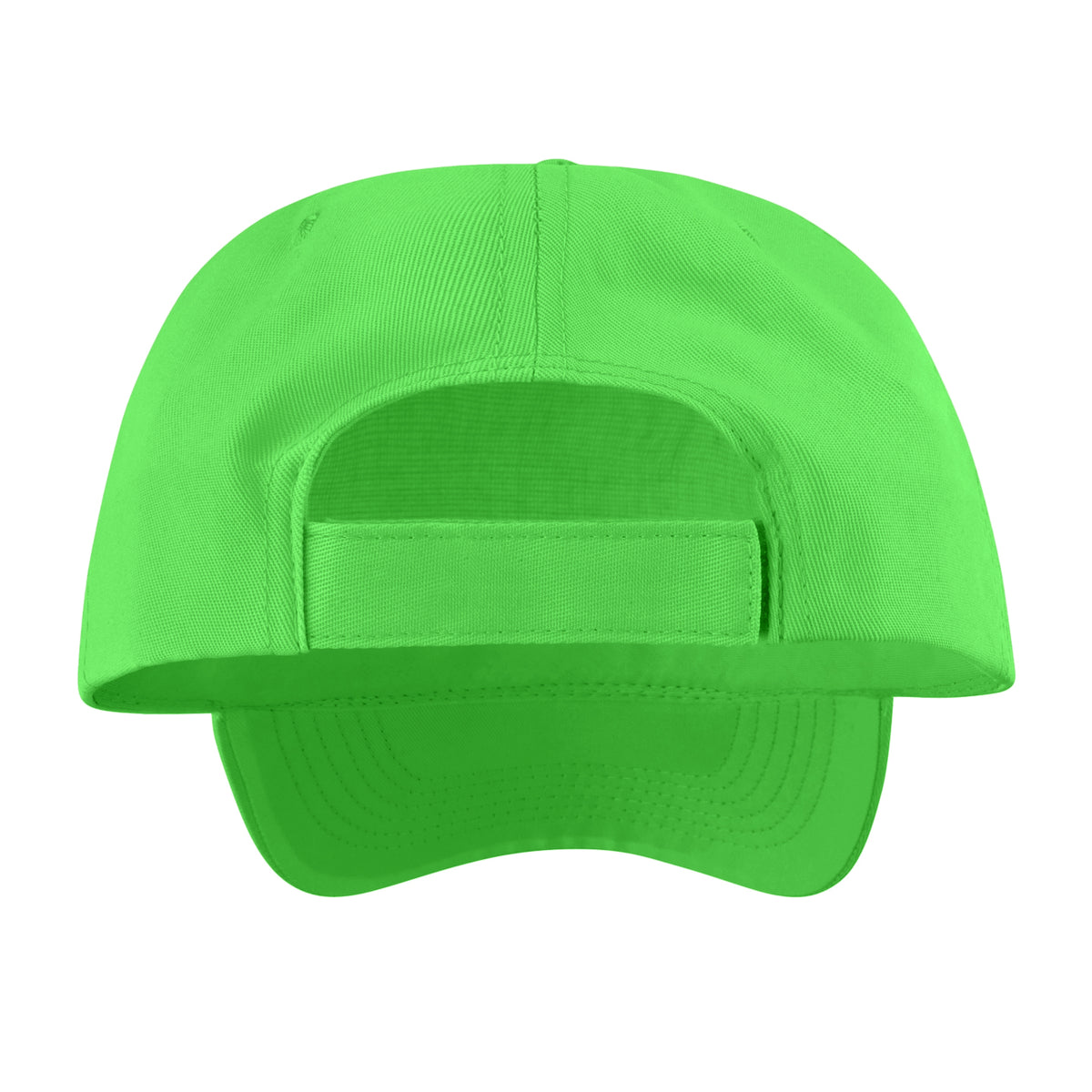 Lime - Back - Result Unisex Core Houston 5 Panel Printers Baseball Cap (Pack Of 2)