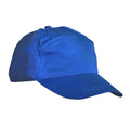 Royal - Front - Result Unisex Plain Baseball Cap (Pack of 2)