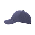 Navy Blue - Back - Result Unisex Plain Baseball Cap (Pack of 2)
