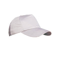 White - Front - Result Unisex Plain Baseball Cap (Pack of 2)