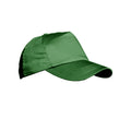 Bottle Green - Front - Result Unisex Plain Baseball Cap (Pack of 2)