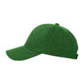 Bottle Green - Back - Result Unisex Plain Baseball Cap (Pack of 2)