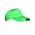 Kelly Green - Front - Result Unisex Plain Baseball Cap (Pack of 2)
