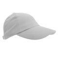 White - Front - Result Unisex Heavy Cotton Premium Pro-Style Baseball Cap (Pack of 2)