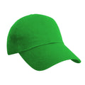 Bottle Green - Back - Result Unisex Heavy Cotton Premium Pro-Style Baseball Cap (Pack of 2)