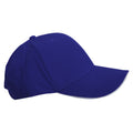 French Navy-White - Back - Beechfield Adults Unisex Athleisure Cotton Baseball Cap (Pack of 2)
