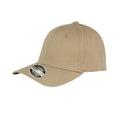 Khaki - Front - Result Unisex Core Kansas Flex Baseball Cap (Pack of 2)