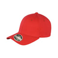 Red - Front - Result Unisex Core Kansas Flex Baseball Cap (Pack of 2)