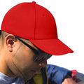 Red - Back - Result Unisex Core Kansas Flex Baseball Cap (Pack of 2)