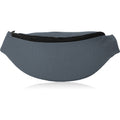 Graphite - Side - Bagbase Adjustable Belt Bag (2.5 Litres) (Pack of 2)
