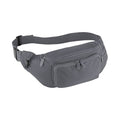Graphite Grey - Front - Quadra Belt Bag - 2 Litres (Pack of 2)