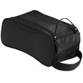 Black - Front - Quadra Teamwear Shoe Bag - 9 Litres (Pack of 2)