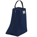 French Navy-Black - Front - Quadra Large Boot Bag (Pack of 2)