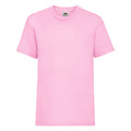 Light Pink - Front - Fruit Of The Loom Childrens-Kids Unisex Valueweight Short Sleeve T-Shirt (Pack of 2)