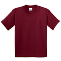 Cardinal - Front - Gildan Childrens Unisex Heavy Cotton T-Shirt (Pack Of 2)