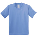 Carolina Blue - Front - Gildan Childrens Unisex Heavy Cotton T-Shirt (Pack Of 2)