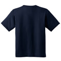 Navy - Side - Gildan Childrens Unisex Heavy Cotton T-Shirt (Pack Of 2)