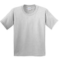 Ash Grey - Front - Gildan Childrens Unisex Heavy Cotton T-Shirt (Pack Of 2)