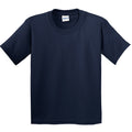 Navy - Front - Gildan Childrens Unisex Soft Style T-Shirt (Pack Of 2)