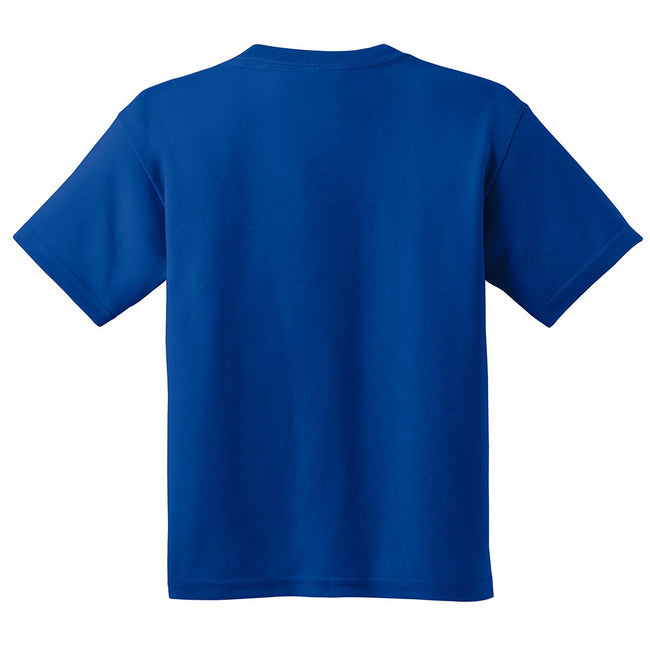 Royal - Back - Gildan Childrens Unisex Soft Style T-Shirt (Pack Of 2)