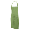 Light Olive - Front - Dennys Multicoloured Bib Apron 28x36ins (Pack of 2)