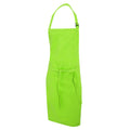 Lime - Front - Dennys Multicoloured Bib Apron 28x36ins (Pack of 2)