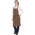 Biscuit - Back - Dennys Multicoloured Bib Apron 28x36ins (Pack of 2)