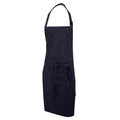 Navy Blue - Front - Dennys Multicoloured Bib Apron 28x36ins (Pack of 2)