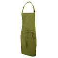 Olive - Front - Dennys Multicoloured Bib Apron 28x36ins (Pack of 2)