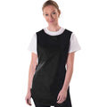 Black - Back - Dennys Womens-Ladies Workwear Tabard (Pack of 2)