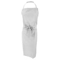 White - Front - Jassz Bistro Unisex Bib Apron With Pocket - Barwear (Pack of 2)