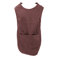 Burgundy - Front - Jassz Bistro Womens-Ladies Tabard - Hospitality & Catering (Pack of 2)