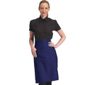 Navy Blue - Back - Dennys Adults Unisex Catering Waist Apron With Pocket (Pack of 2)