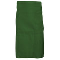 Bottle Green - Front - Dennys Adults Unisex Catering Waist Apron With Pocket (Pack of 2)