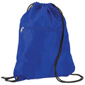 Bright Royal - Front - Quadra Premium Gymsac Over Shoulder Bag - 14 Litres (Pack of 2)