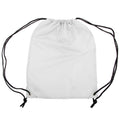 White - Front - Shugon Stafford Plain Drawstring Tote Bag - 13 Litres (Pack of 2)